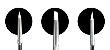 Cosmetic Brush High-Tech with Brush Clamp