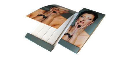 Nail File Booklet, Set of 4 pcs