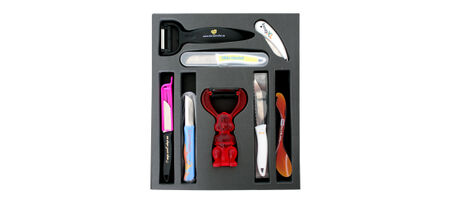 Sample Knifes Display 