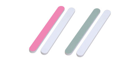 Supershiner roz/alb și verde/alb